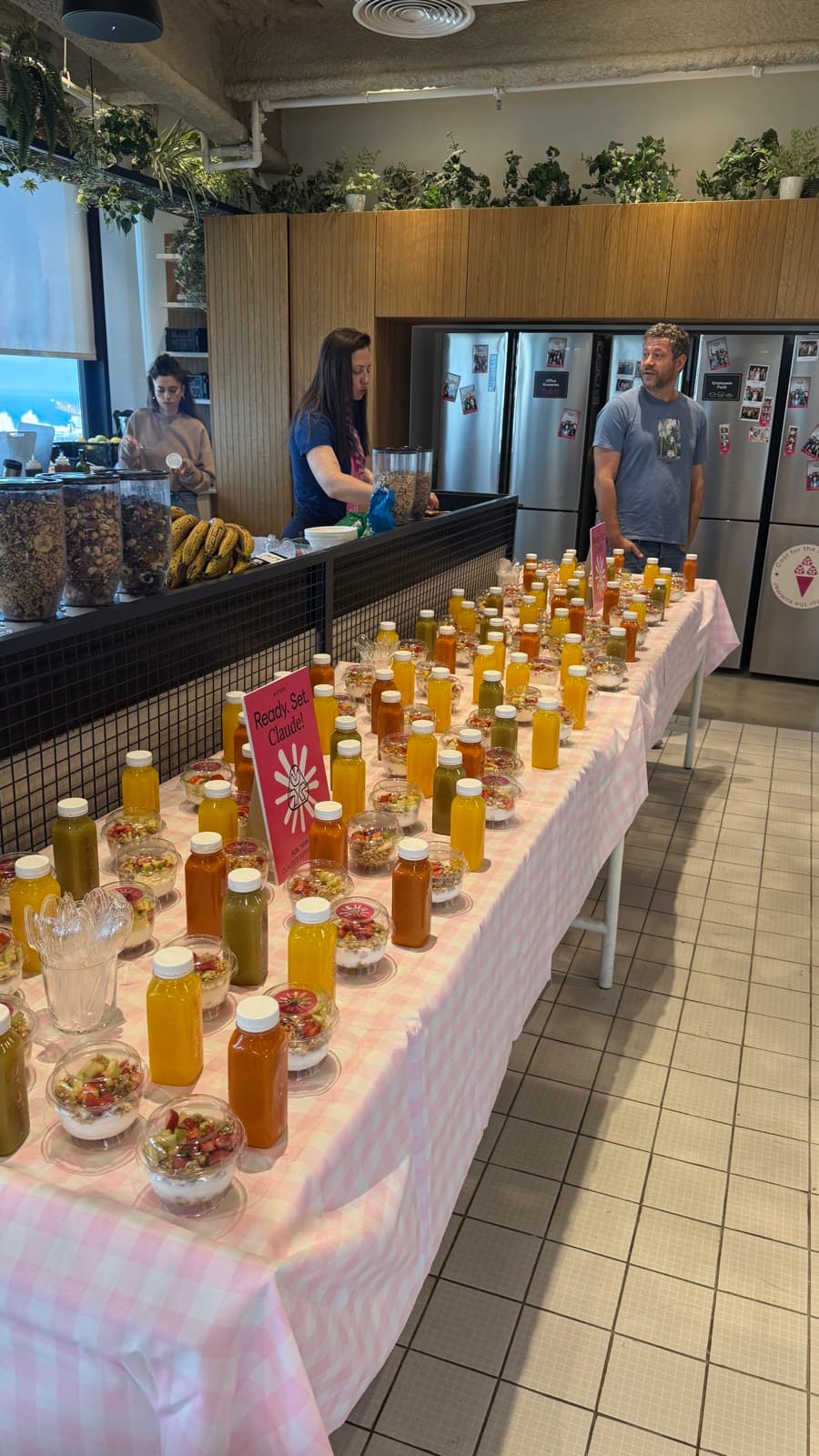 בר אסאי ארוך באירוע